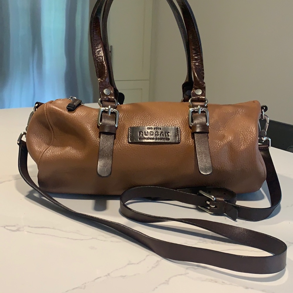 Rudsak pristine baguette bag made in Canada